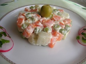 Salade de carotte et pomme de terre