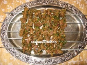 brochette boeuf