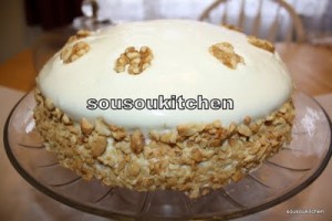 gateau à la crème