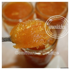 Confiture à l'orange