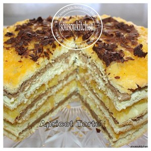 Gâteau d'abricots Gâteau d'abricots