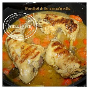 Poulet à la moutarde