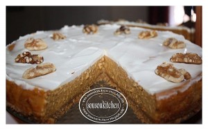 Gâteau au fromage à la crème et citrouille