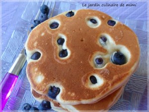Crêpes aux myrtilles Crêpes aux myrtilles
