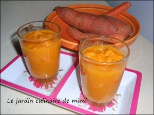 Velouté de carotte à la cannelle