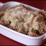 pâtes sauce champignons